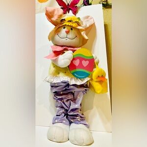 EASTER BUNNY INDOOR FABRIC DECOR